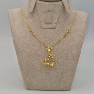 Halsband 21k guld