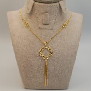 Halsband i 21k guld
