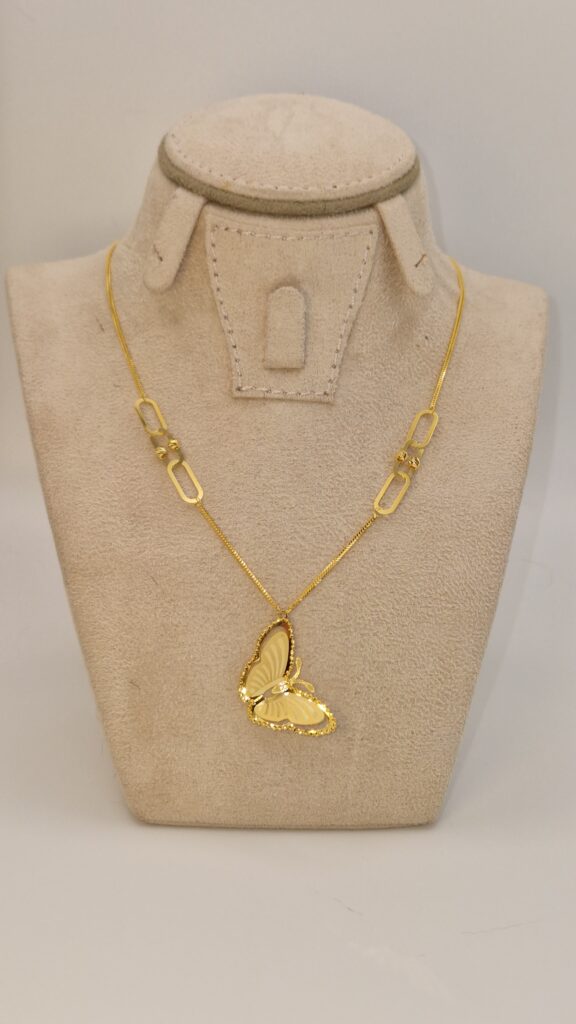 Halsband i 21k guld