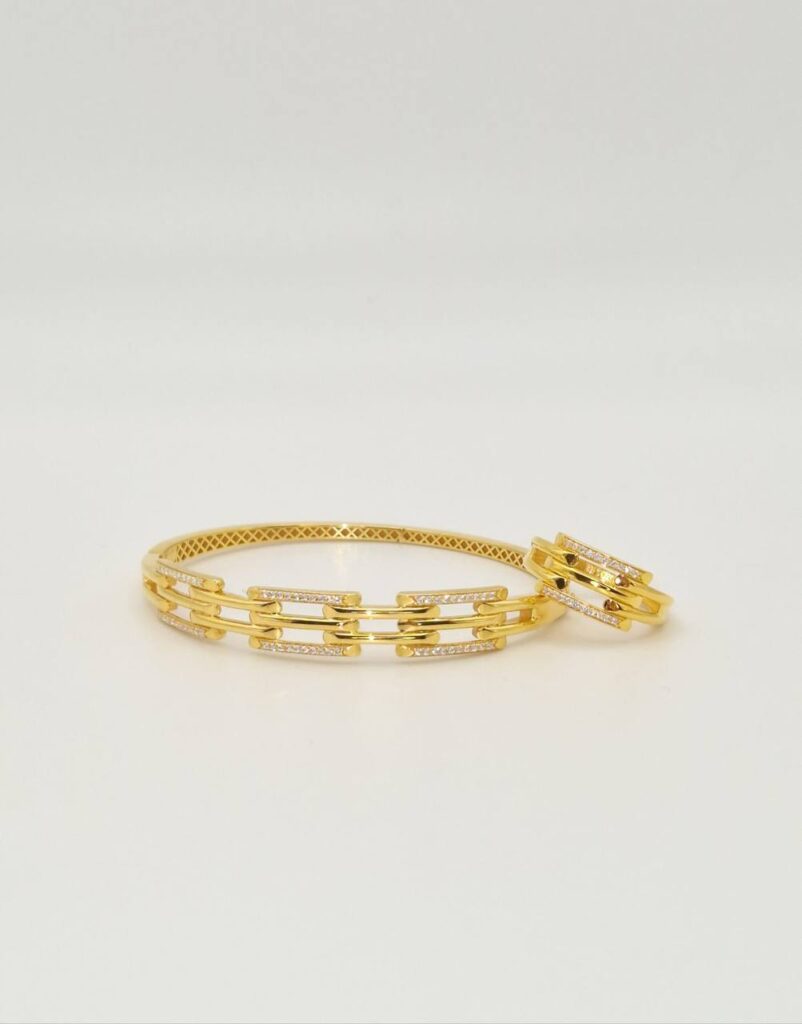 Armband med Ring i 21k guld